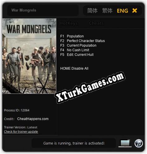 war mongrels trainer.